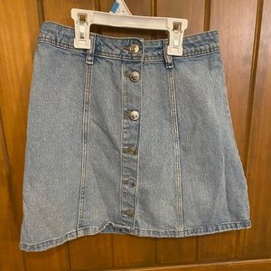 Button up skirt